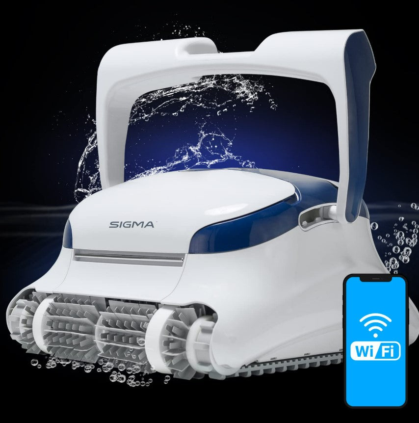 Dolphin Sigma Robotic Pool Cleaner 2024 - Wi-Fi App Control